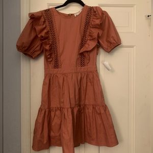The impeccable pig terra-cotta dress size M